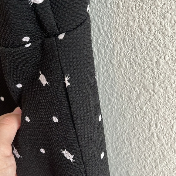 Torrid Sleeveless Cat Polka Dot Skater Dress Size 1X - Picture 7 of 7